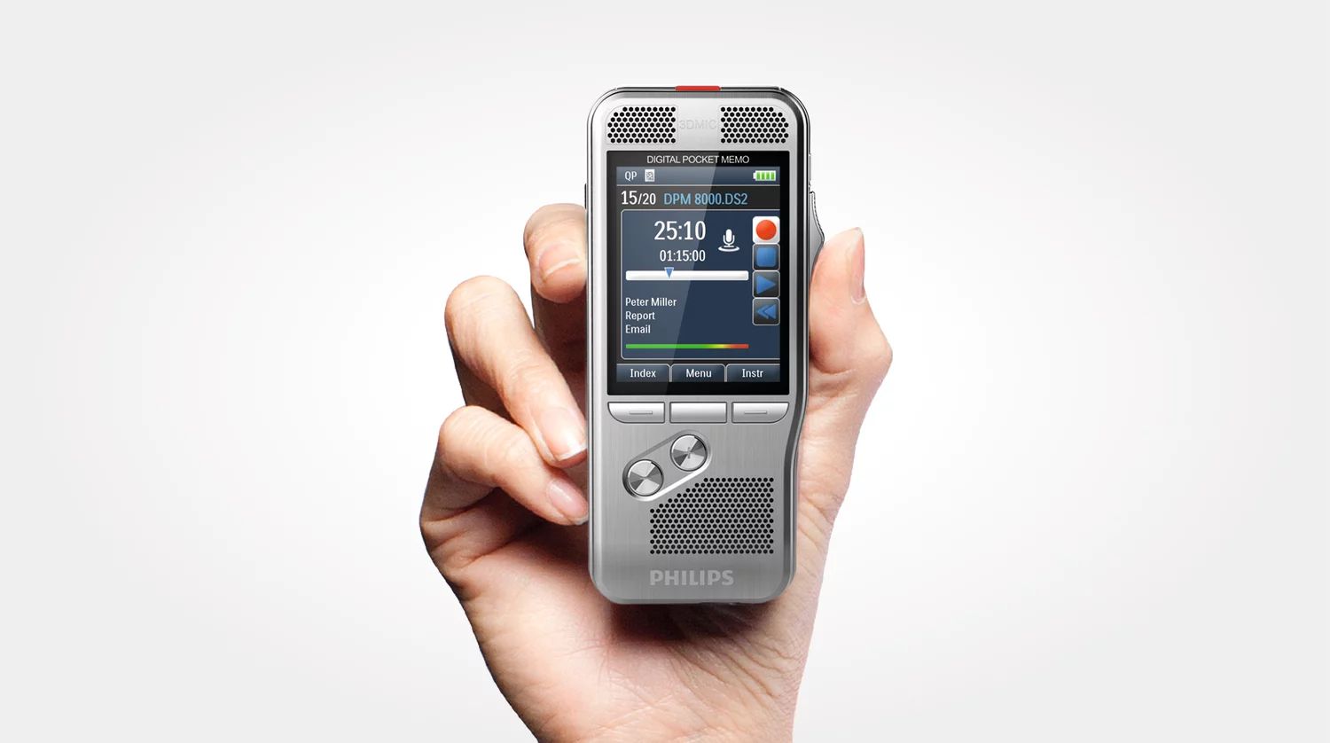 Philips Diktiergerät Digital Pocket Memo Dpm8200