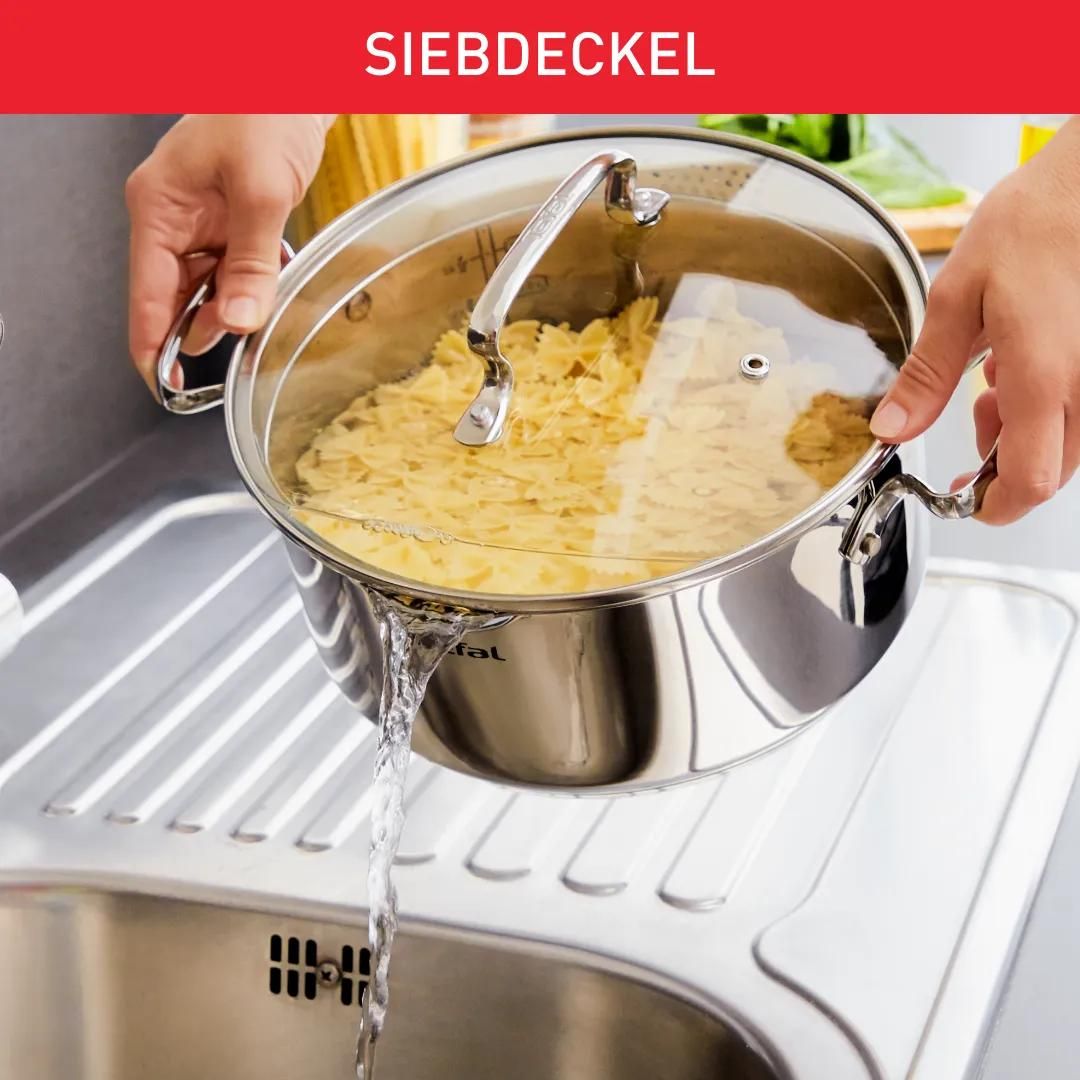 Tefal Duetto+ 7-teiliges Topfset G719S7