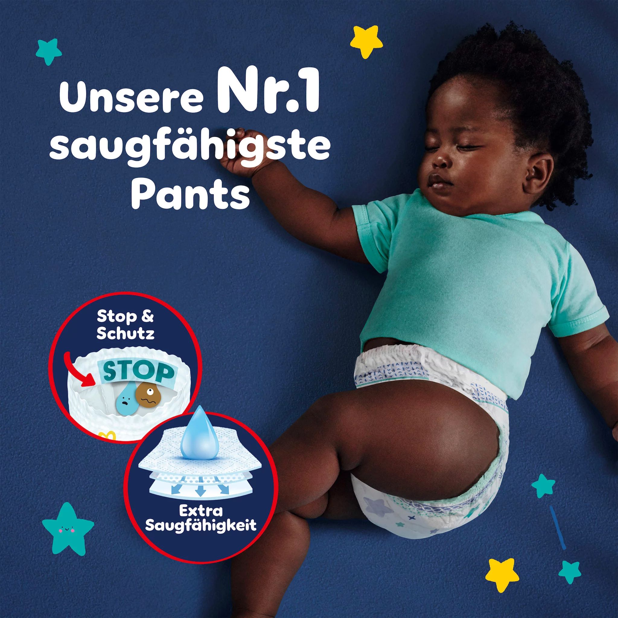 Pampers Night Pants Gr. 4 