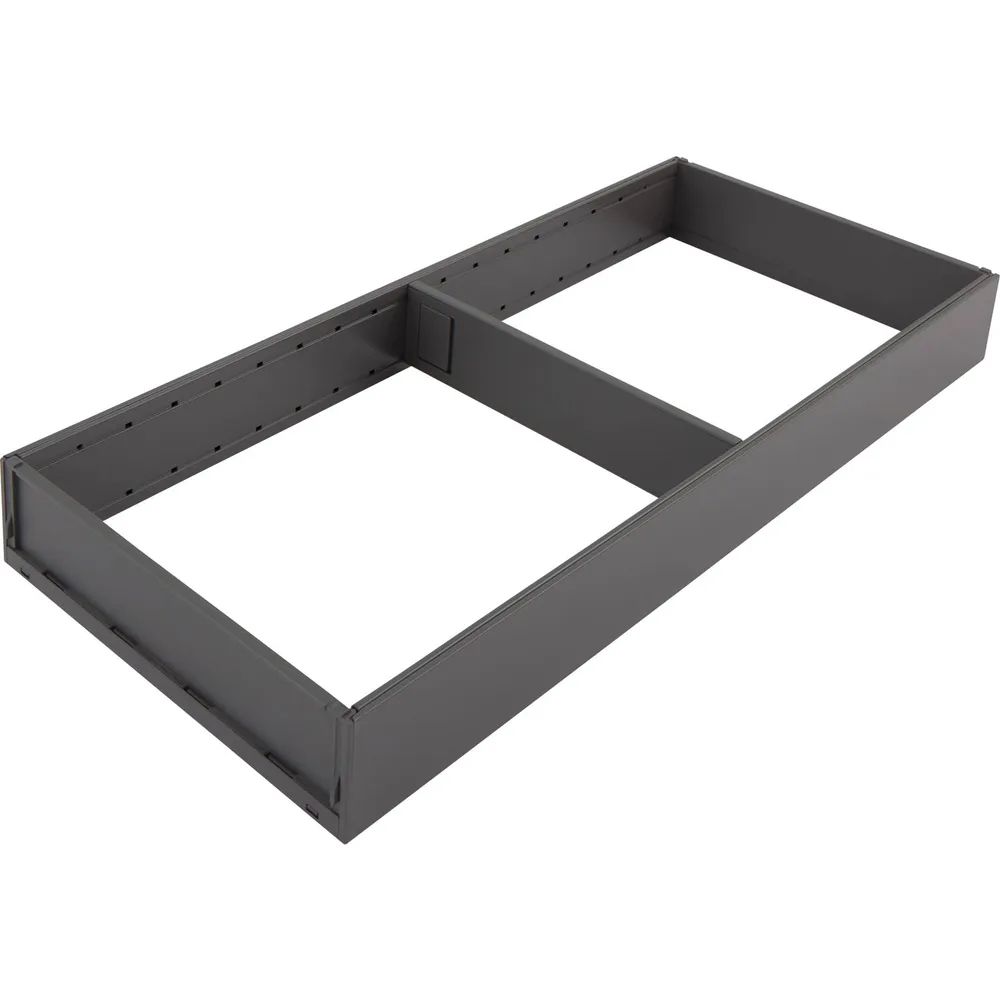 BLUM AMBIA-LINE Schubkastenrahmen breit, NL550mm, Stahl Oriongrau matt