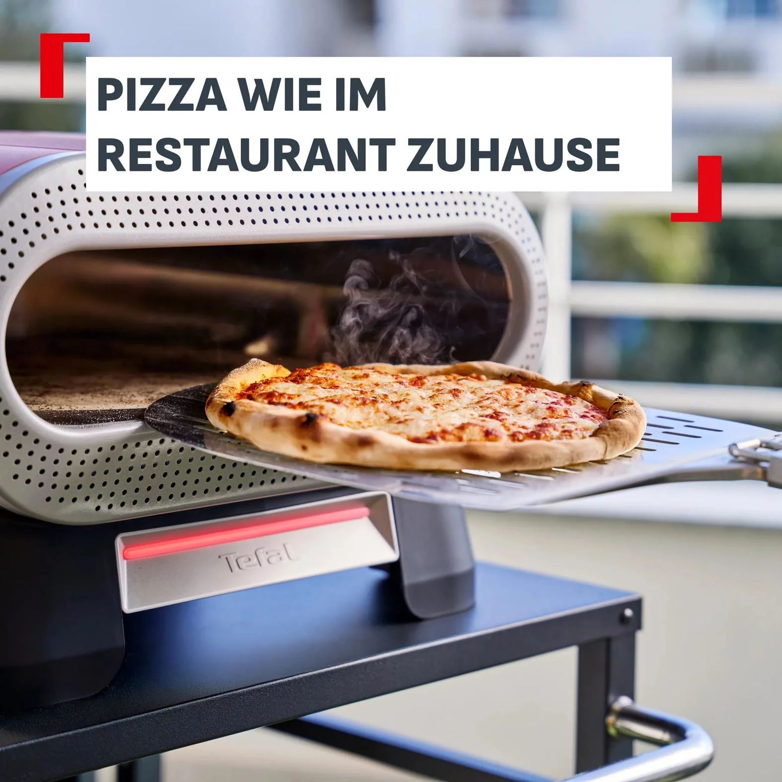 Tefal JM600T Pizza Pronto - bis zu 400 °C