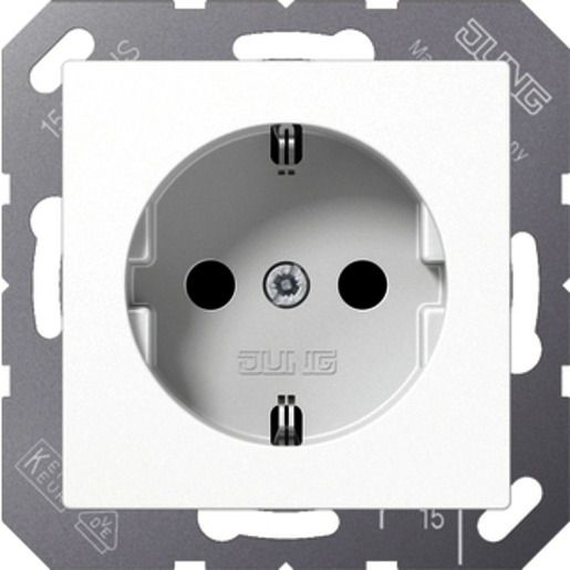 Jung UP-SSTD M.ZENTRALPLATTE / JUNG A 1520 WW SCHUKO A1520WW