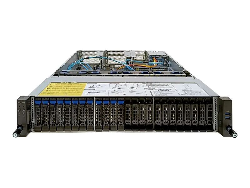 Gigabyte R282-Z97 (Rev. A00) - Server - Rack-Montage - 2U - 1-Weg - keine CPU - RAM 0 GB - SATA/SAS/NVMe - Hot-Swap 6.4 cm (2.5")