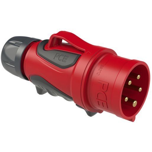 PCE CEE STECKER 32A 5P 6H / 0253-6 GRIP 0253-6