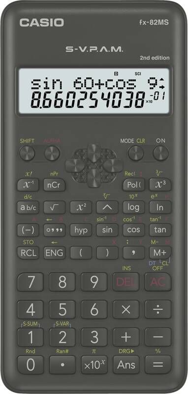 Casio Taschenrechner FX-82MS 2nd edition