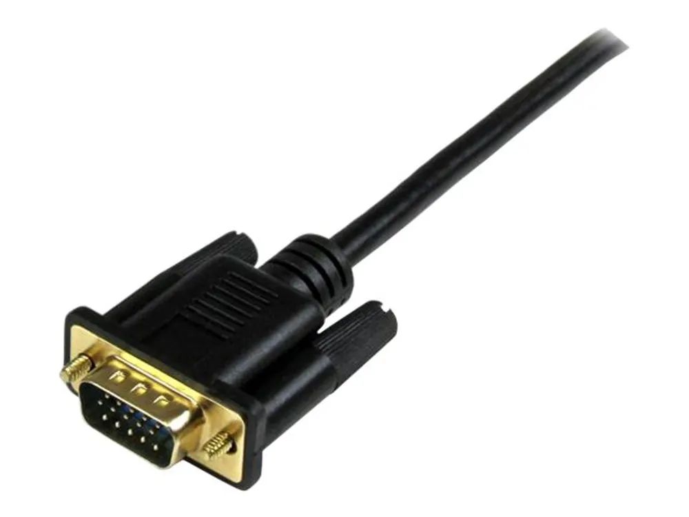 StarTech.com HDMI to VGA Cable - 10 ft / 3m - 1080p - 1920 x 1200 - Active HDMI Cable - Monitor Cable - Computer Cable (HD2VGAMM10)