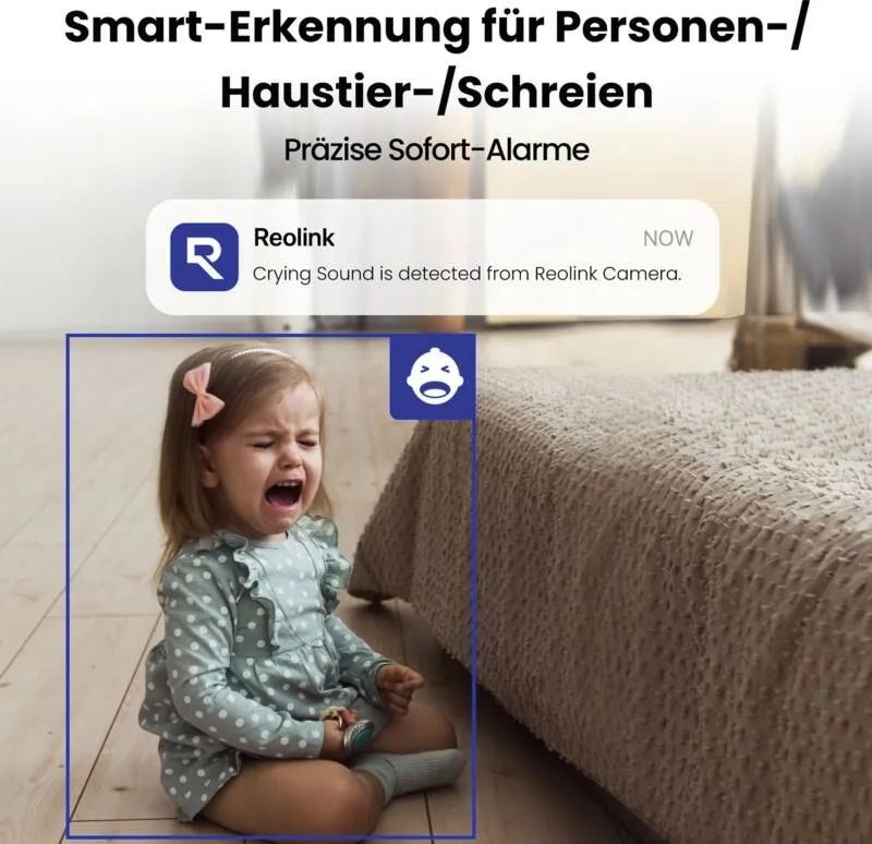 Reolink E340 4K PTZ Wifi Kamera 3x Zoom