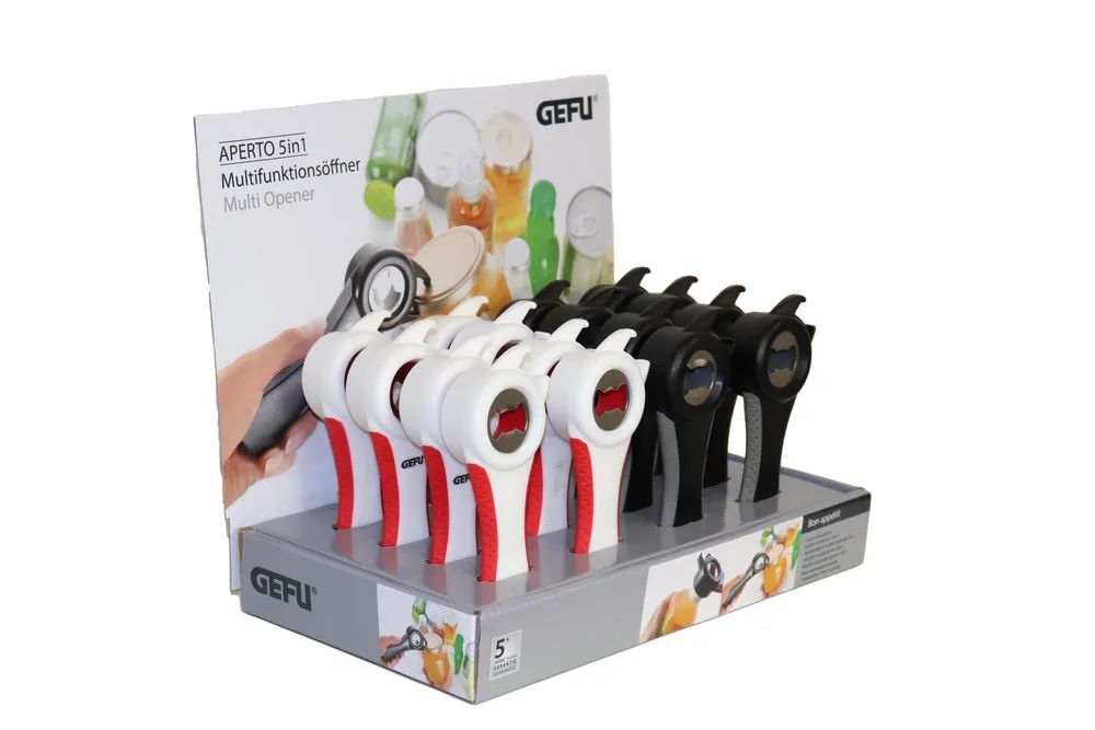 GEFU Display Multifunktionsöffner APERTO, 2 x 8 Stück