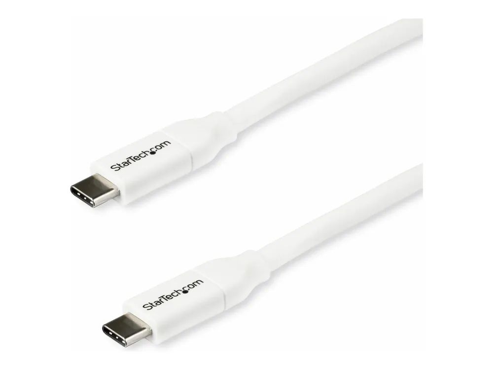StarTech.com USB-C auf USB-C Kabel mit 5A Power Delivery - St/St - 2m - USB 2.0 - USB-IF zertifiziert - USB Typ C Kabel - USB-Kabel - 24 pin USB-C (M)