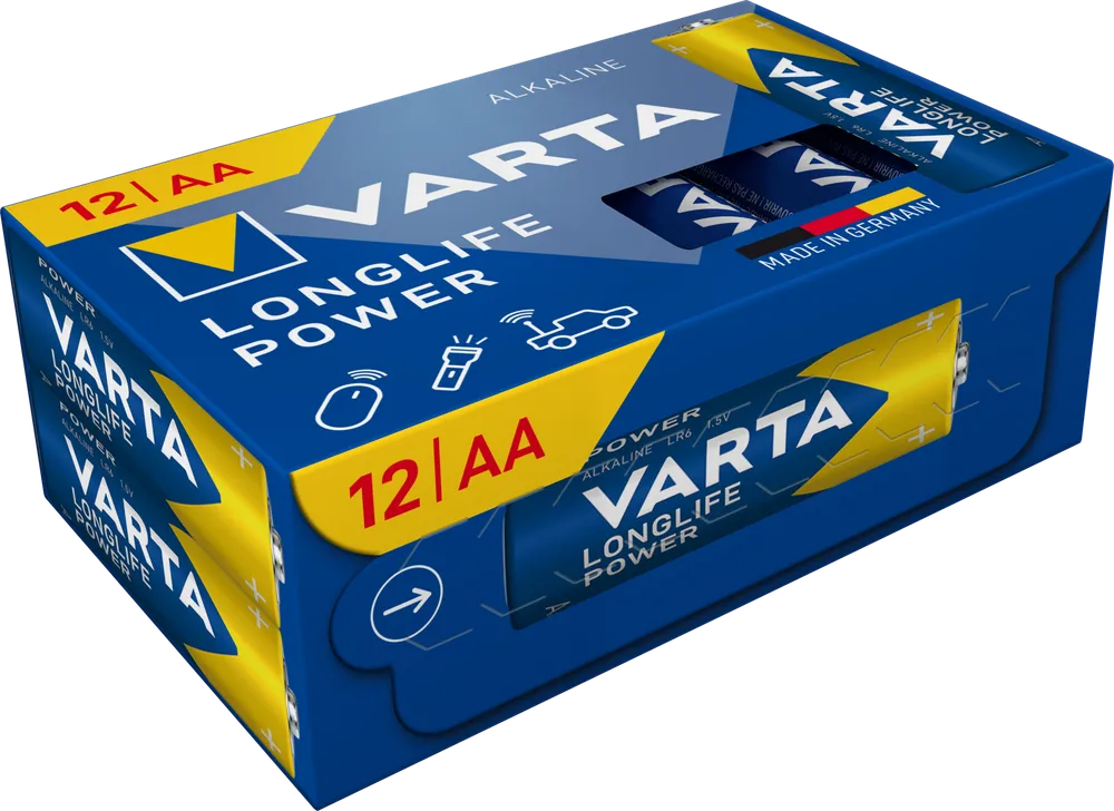 VARTA LONGLIFE Power AA Cube 12