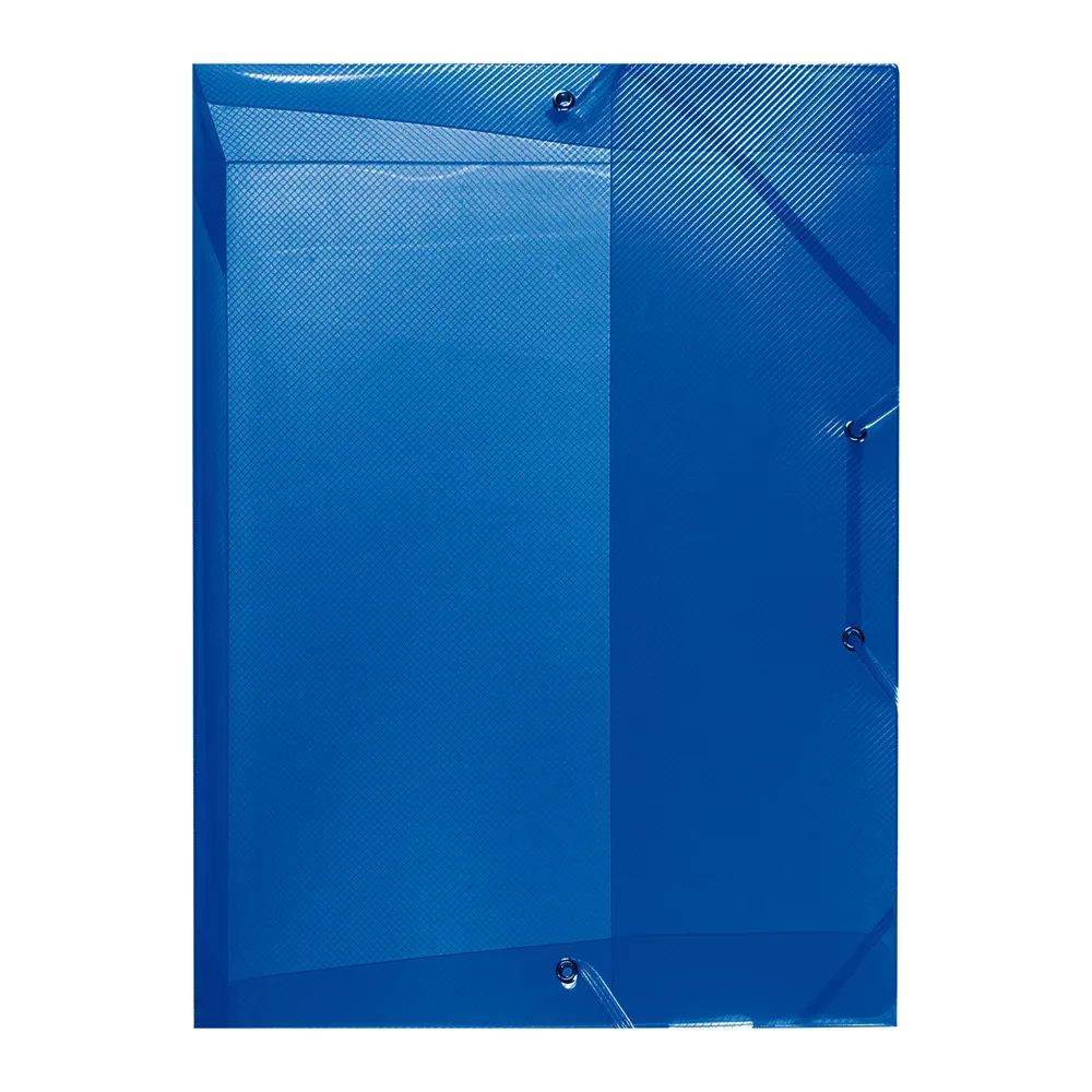 herlitz Heftbox A4 PP transluzent blau 4cm