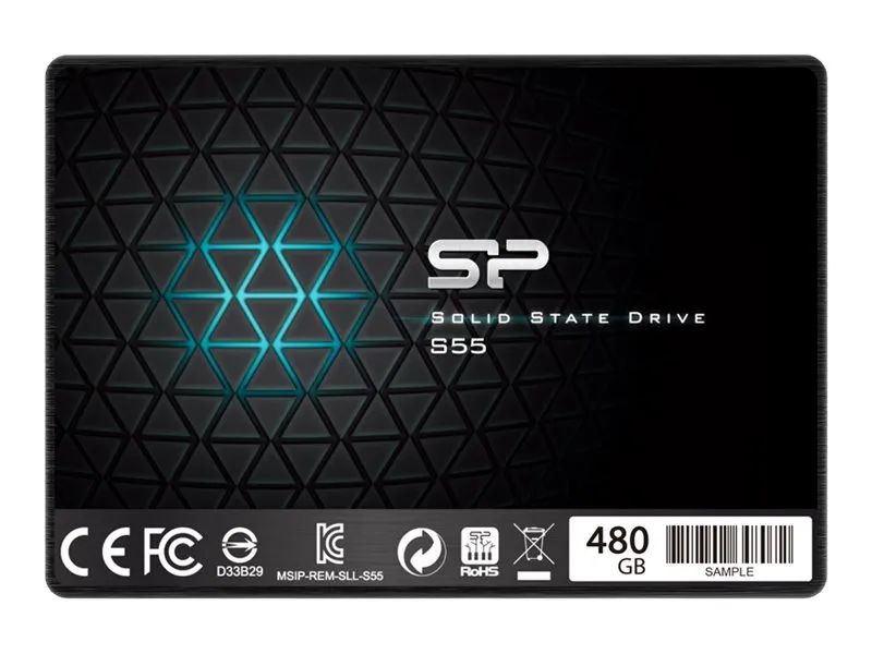 Silicon Power Slim S55 - SSD - 480 GB - intern - 2.5" (6.4 cm)