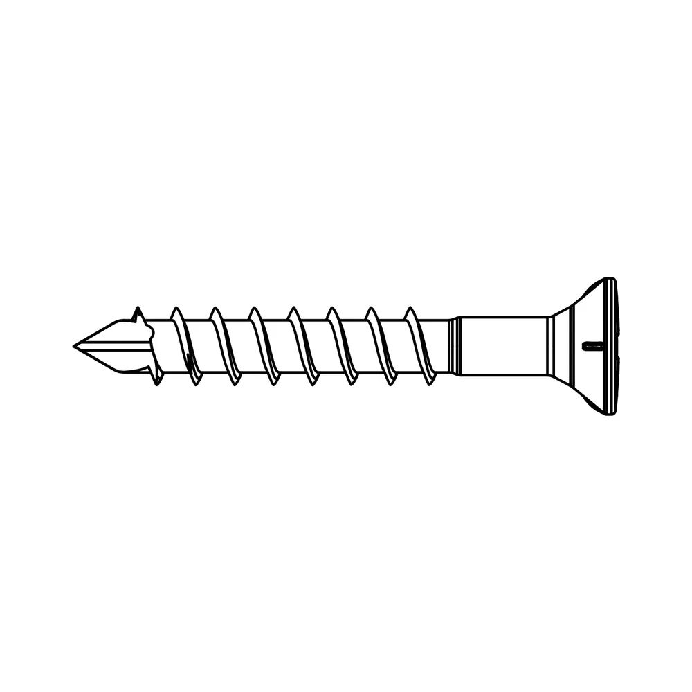 MACO Sonderbohrschraube POWER, Holz/PVC, 4,5x38 mm, TX 20, silber (367828)