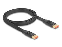 Delock DisplayPort Flachbandkabel 8K 60 Hz 1 m