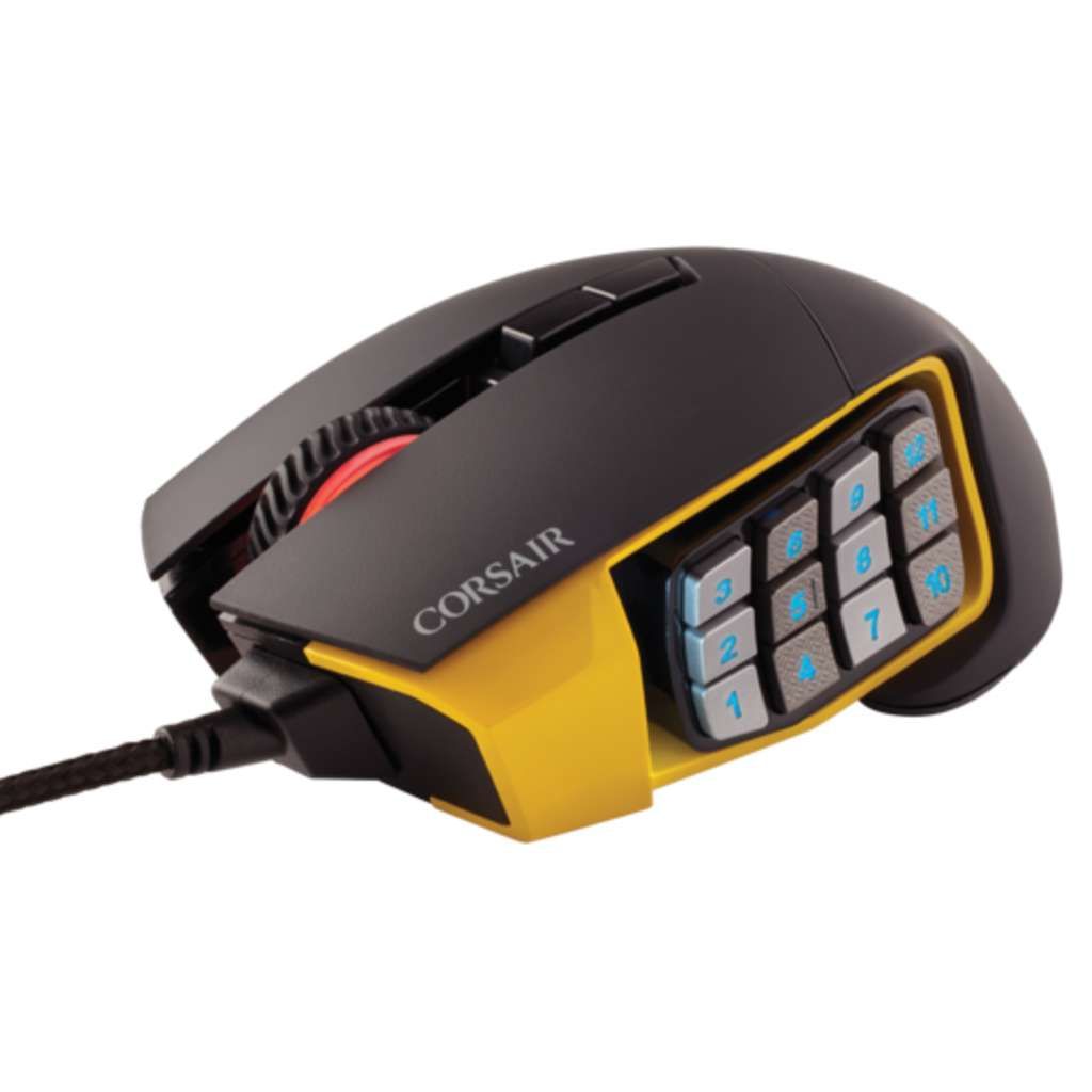 Corsair Scimitar Pro RGB Optical, Gelb