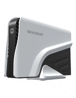 GrauGear externe Festplatte 8TB für PS4/PS5 USB-C/USB-A - HDD-Wechselrahmen - 3,5"