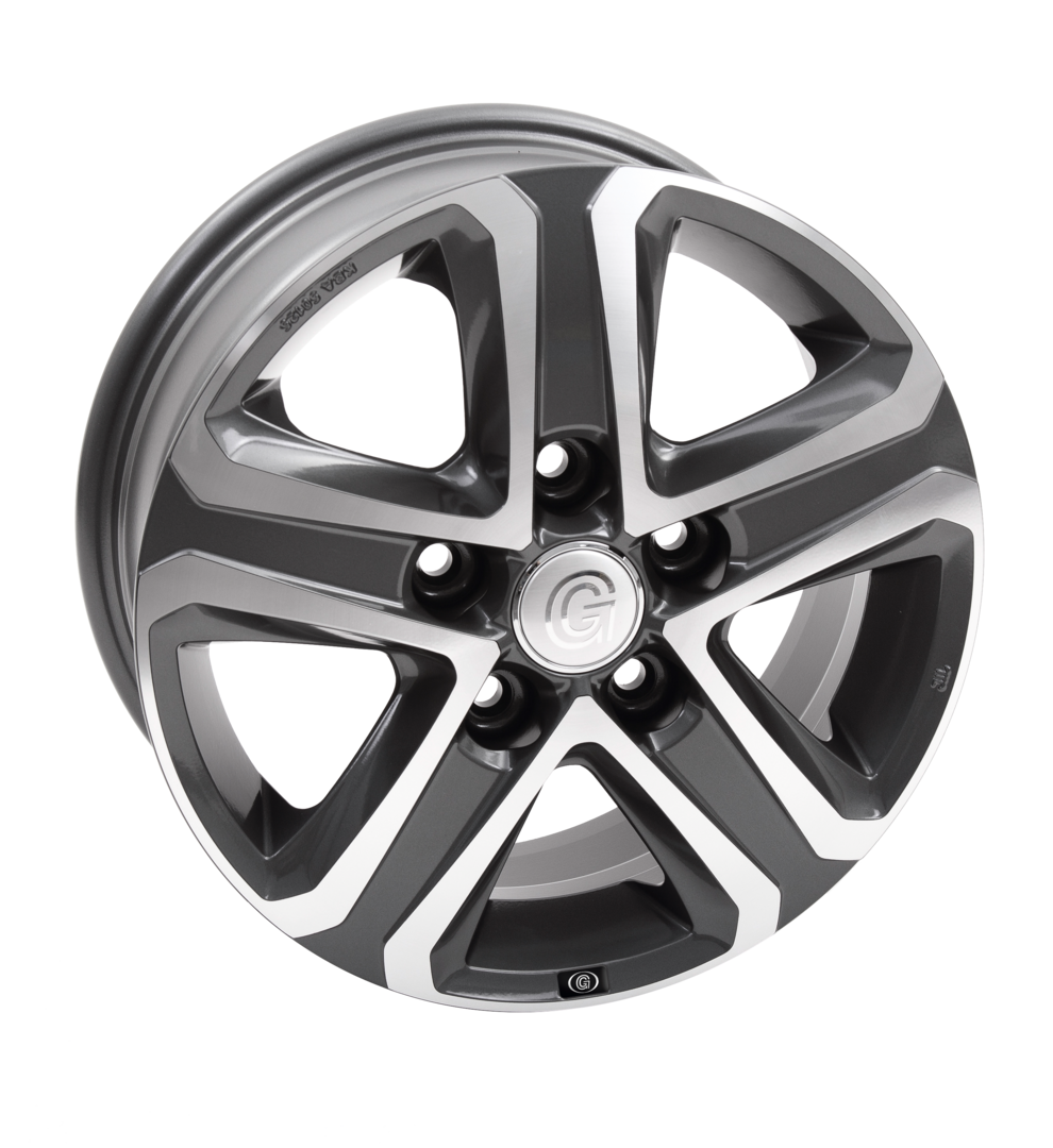 Goldschmitt Alufelge GSM6 6,5x16 Anthracite Polished