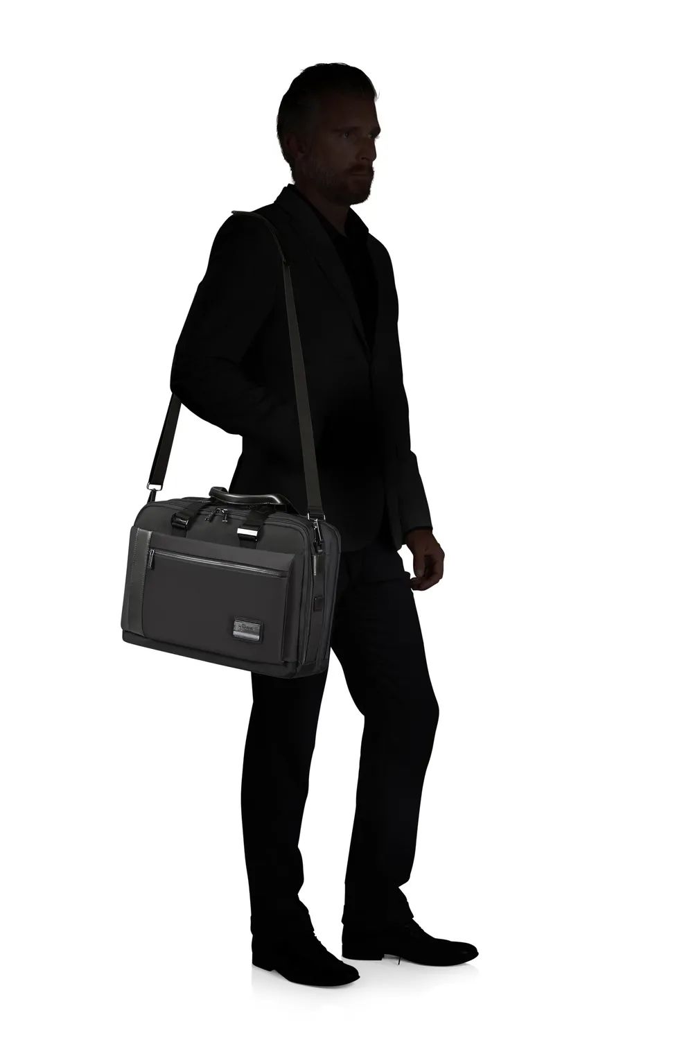 SAMSONITE OPENROAD 2.0 BAILHANDLE 15.6" EXP, BLACK