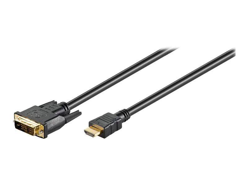 Goobay Adapterkabel - DVI-D Stecker zu HDMI