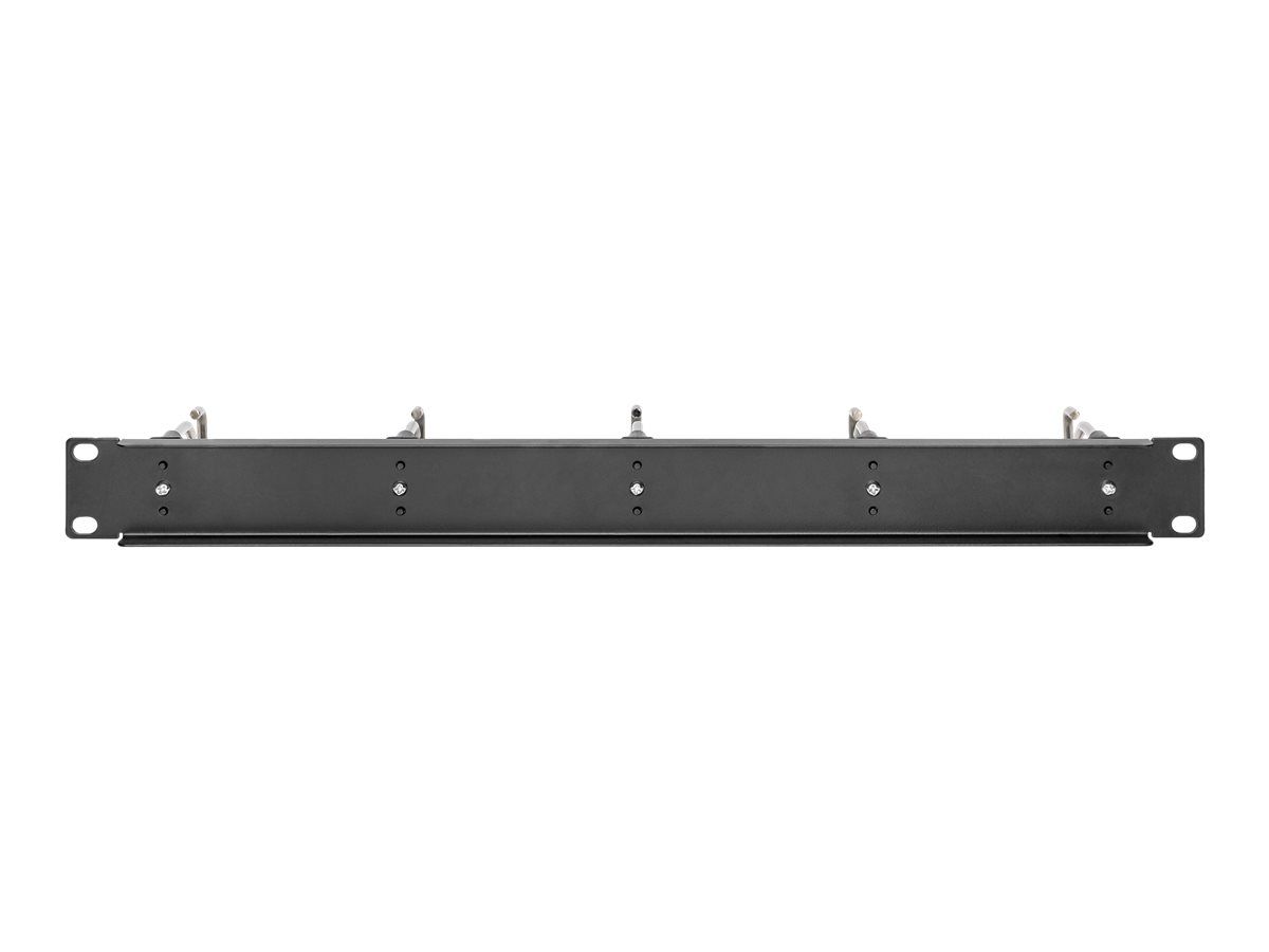 DIGITUS Kabelrangierpanel mit Stahlbügeln für 482,6 mm (19")-Schränke, 1HE