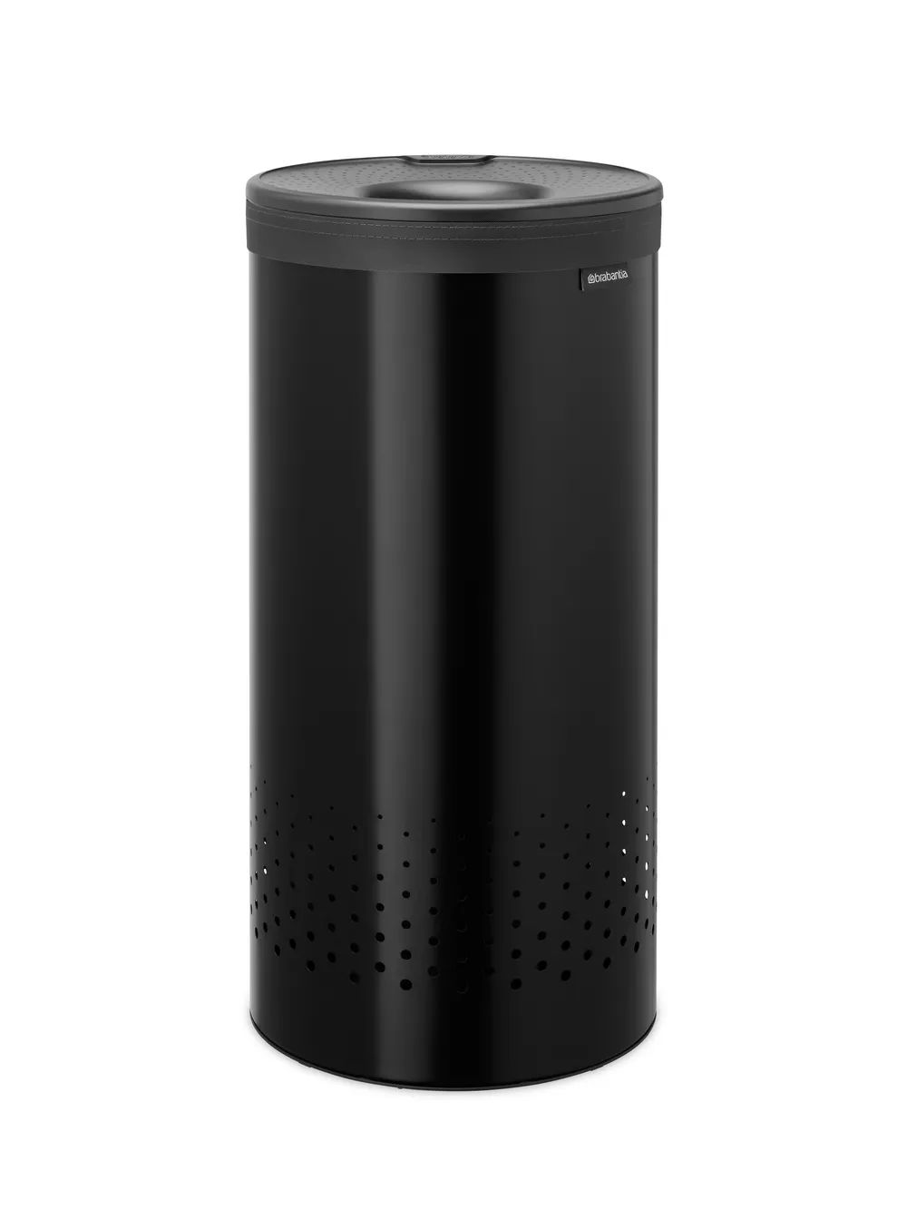 Brabantia Wäschebox 35L, Kunststoffdeckel - Matt Black