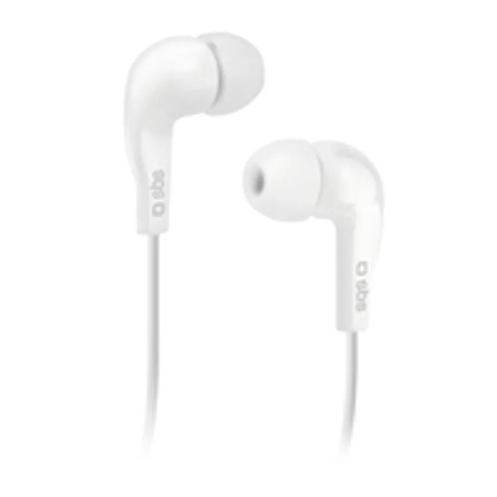 SBS TEINEARWL - Kabelgebunden - 100 - 16000 Hz - Anrufe/Musik - Kopfhörer - Weiß