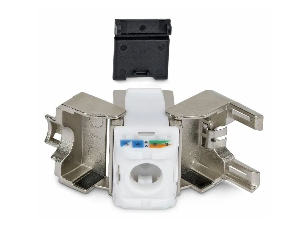 StarTech.com Cat6a Keystone Jack 10-Pack 180-Deg - Netzwerk - CAT 6a
