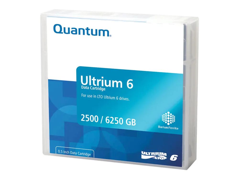 Quantum LTO-6 Ultrium 2,5/6,25TB gelabelt