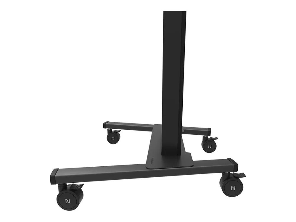 Neomounts FL55-875BL1 - Wagen - motorisiert - für LCD-Display - verriegelbar - Stahl - Schwarz - Bildschirmgröße: 140-254 cm (55"-100")