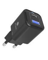 ICY BOX 2 Port USB 20 W Schnellladegerät fuer Mobilgeraete 1x Type-C Type-A