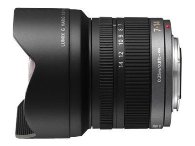 Panasonic Lumix H-F007014E - Weitwinkel-Zoom-Objektiv