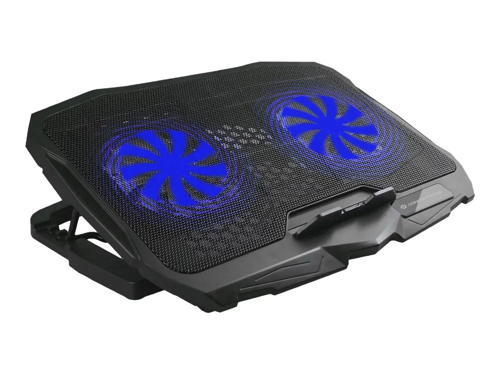 Conceptronic Thana - Notebook-Kühlpad - mit 2 Ventilatoren - 43.2 cm (17")