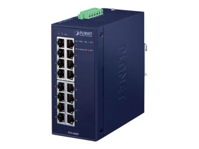 Planet IGS-1600T - Switch - 16 x 10/100/1000