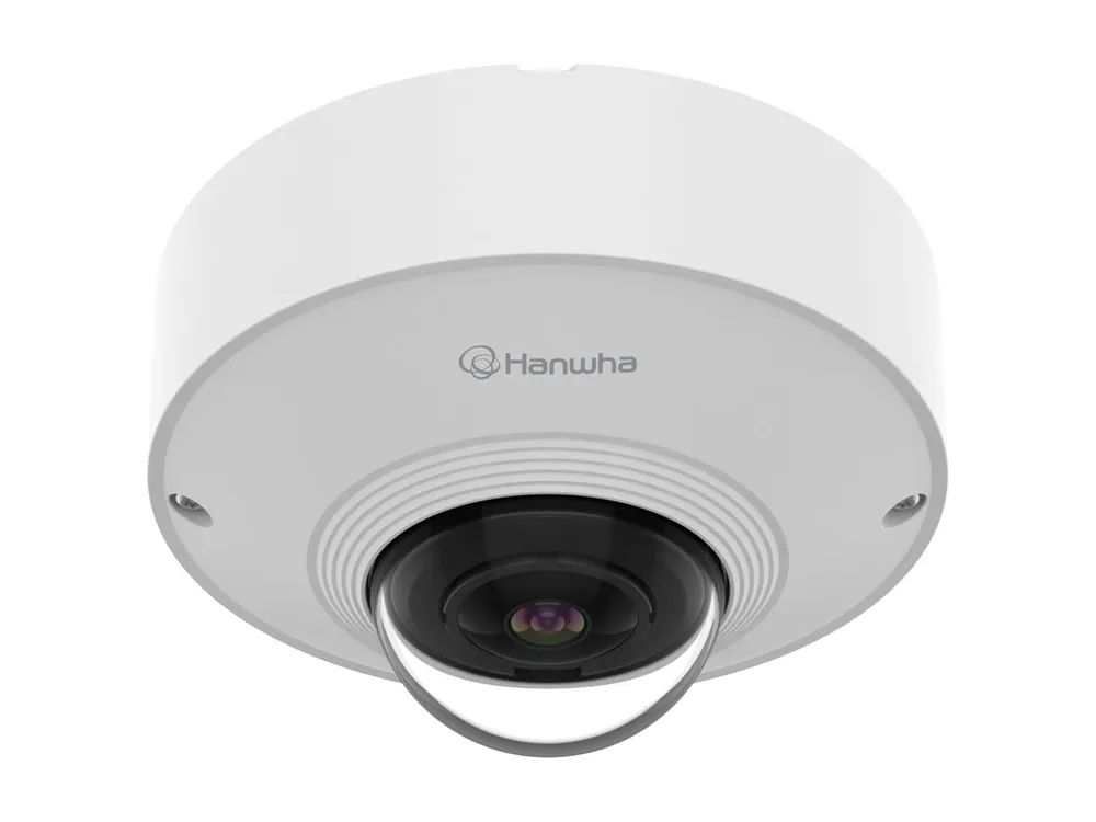 Hanwha Techwin Hanwha Vision WiseNet Q QNF-C9010V - Netzwerk-Überwachungskamera - Schwenken / Neigen / Rollen - Fisheye - Farbe (Tag&Nacht)