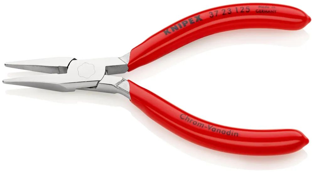 KNIPEX Greifzange für Feinmechanik mit Kunststoff überzogen verchromt 125 mm