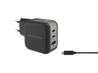 Conceptronic ALTHEA17B 3-Port 67W GaN USB PD Charger with US