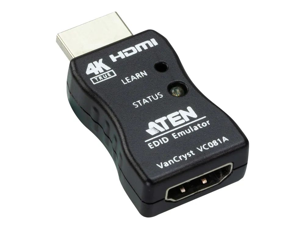 ATEN VC081A True 4K HDMI EDID Emulator - Adapter - Digital/Display/Video
