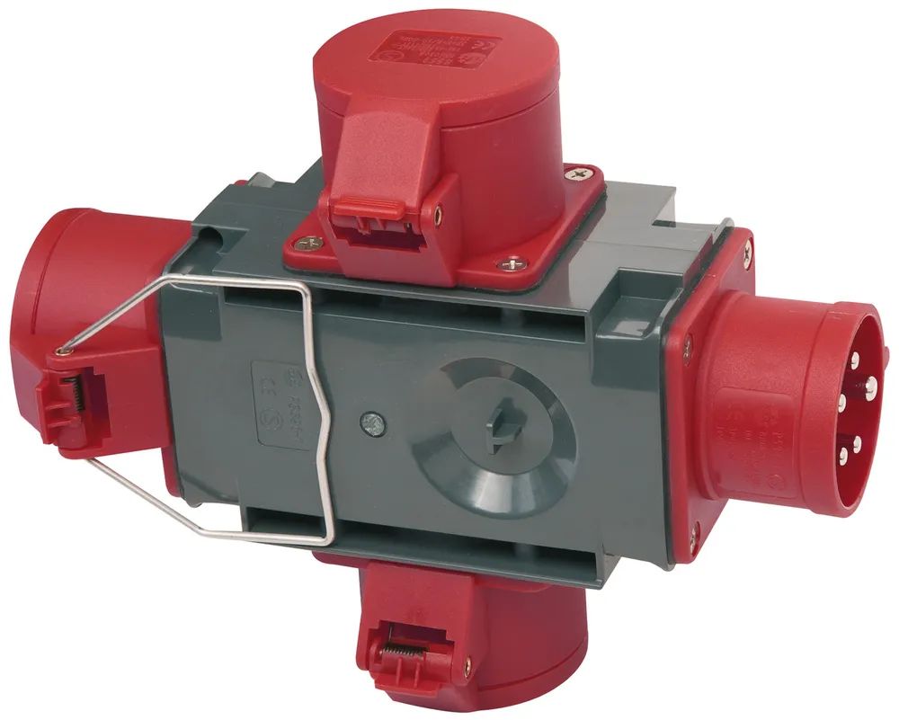 Brennenstuhl Kreuzverteiler CEE400V/16A 3fach