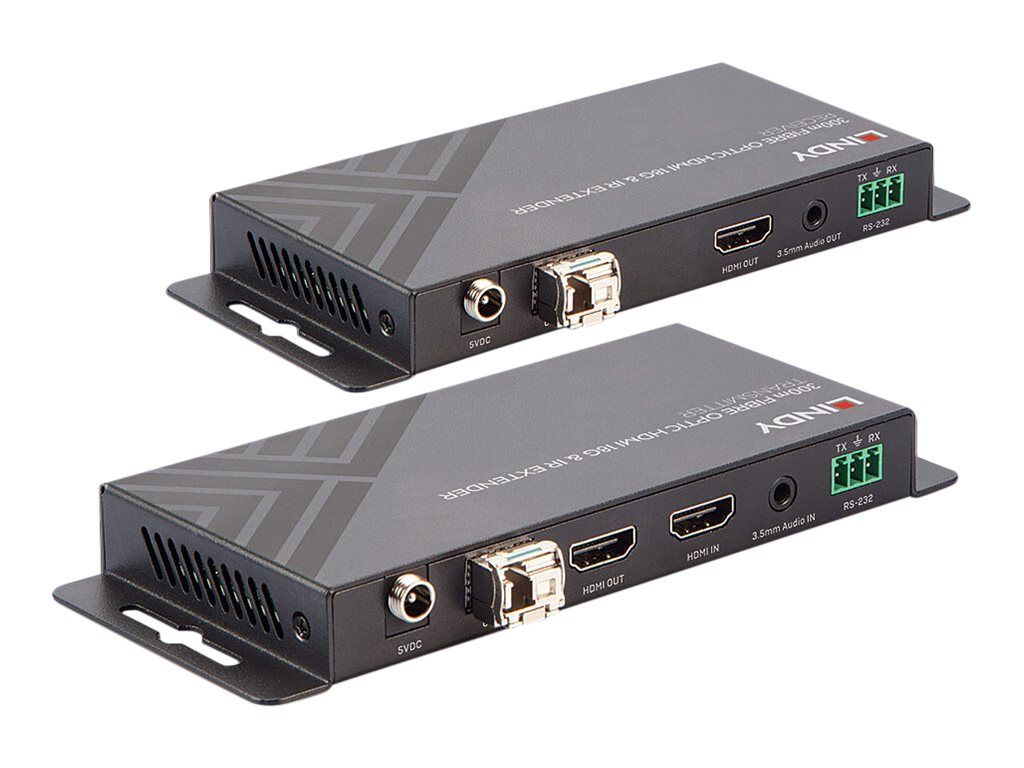 Lindy Fibre Optic HDMI 2.0 18G & IR Extender