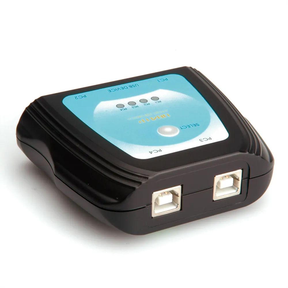 VALUE Manueller USB 2.0 Druckerswitch, 4fach