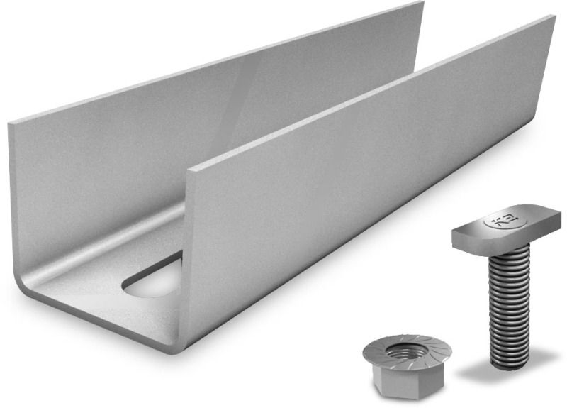 K2 SYSTEMS K2 RailConnector Medium / Alpin Set