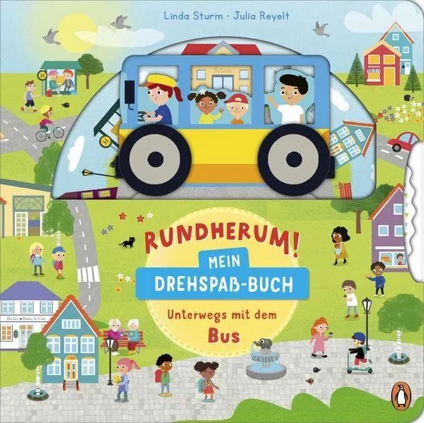 Penguin Random House Verlagsgruppe Drehspaßbuch Unterwegs mit dem Bus Pappe