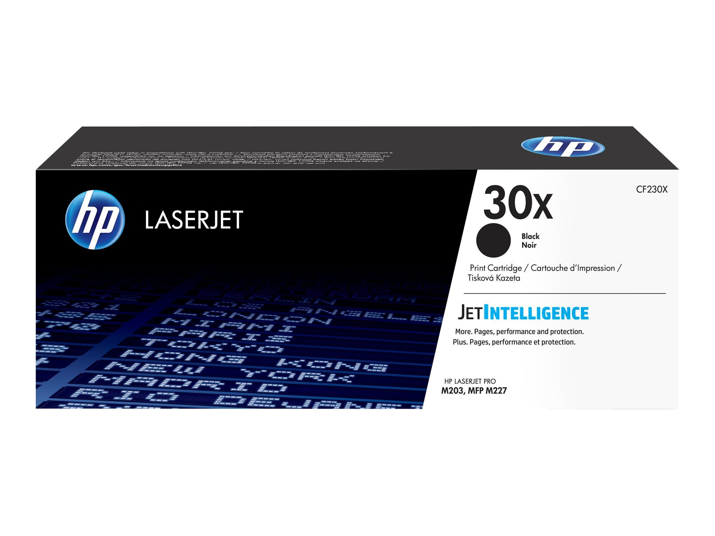 HP 30X - Schwarz - original - LaserJet - Tonerpatrone (CF230X)