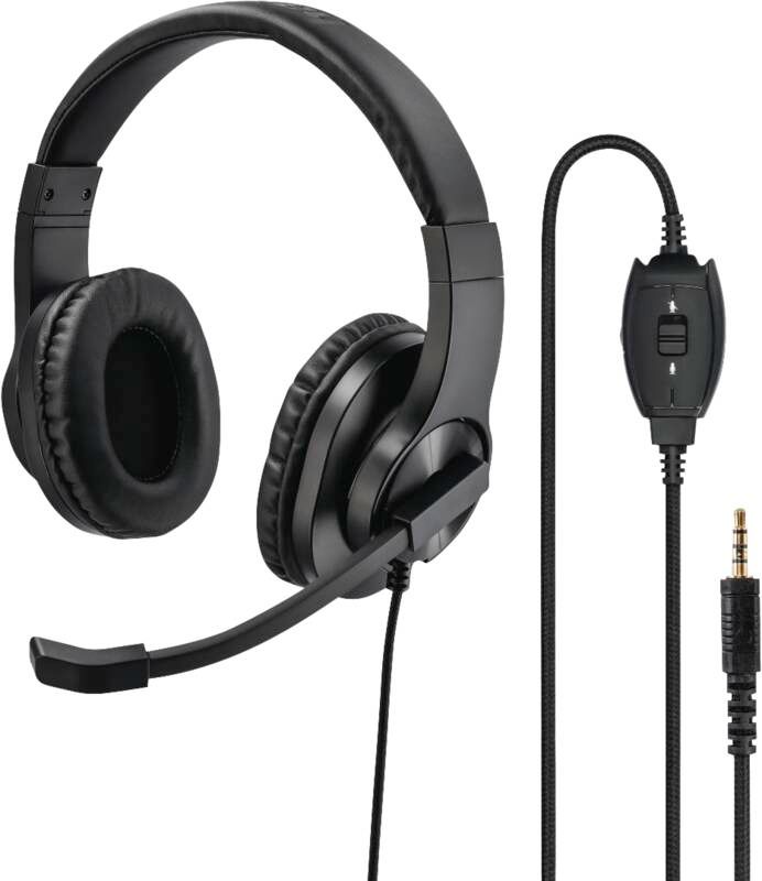 Hama PC-Office-Headset "HS-P350", Stereo, Schwarz