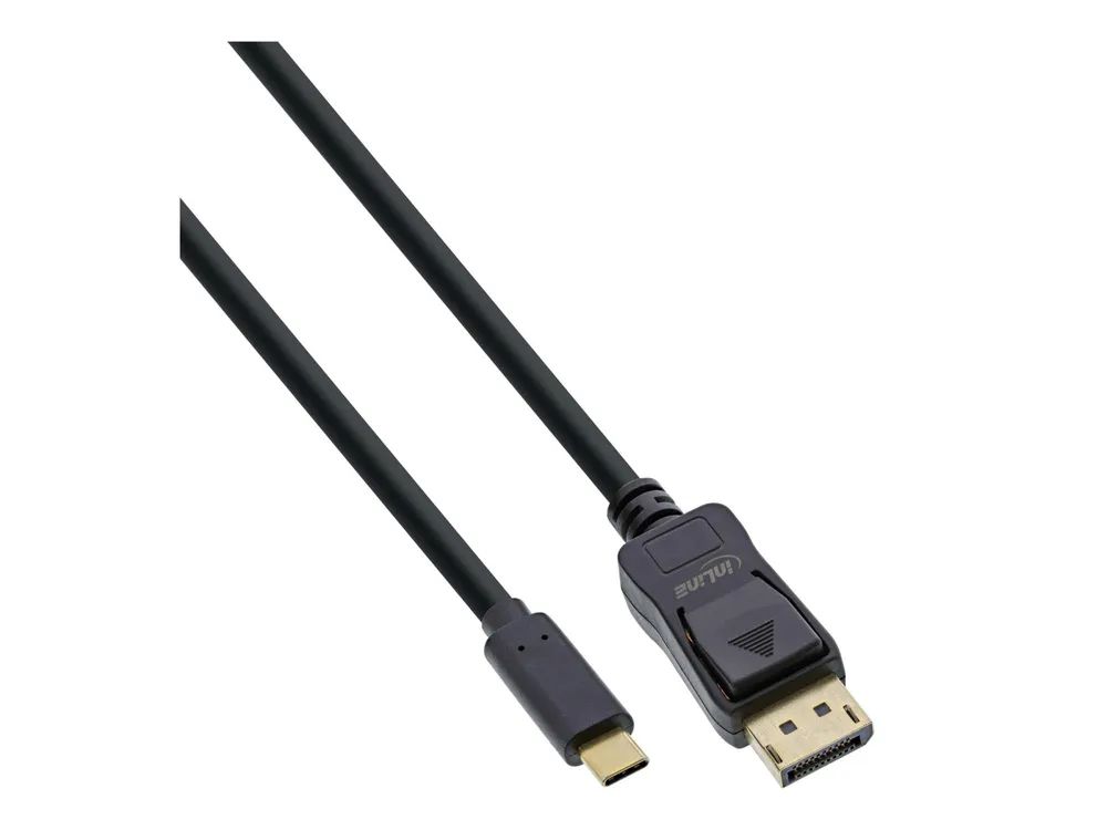 InLine USB Display Kabel - USB-C Stecker zu DisplayPort Stecker - 7,5m