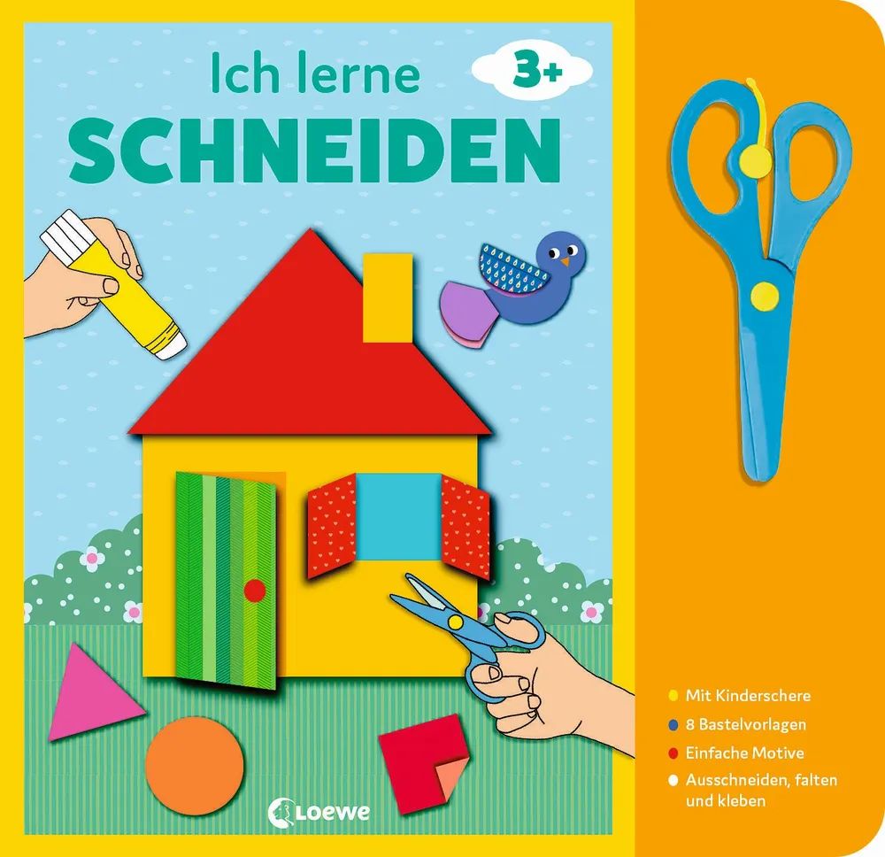 Loewe Verlag GmbH Ich lerne schneiden (Haus) ab 3 Jahren