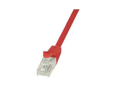 LogiLink EconLine - Patch-Kabel - RJ-45 (M) 5m Rot