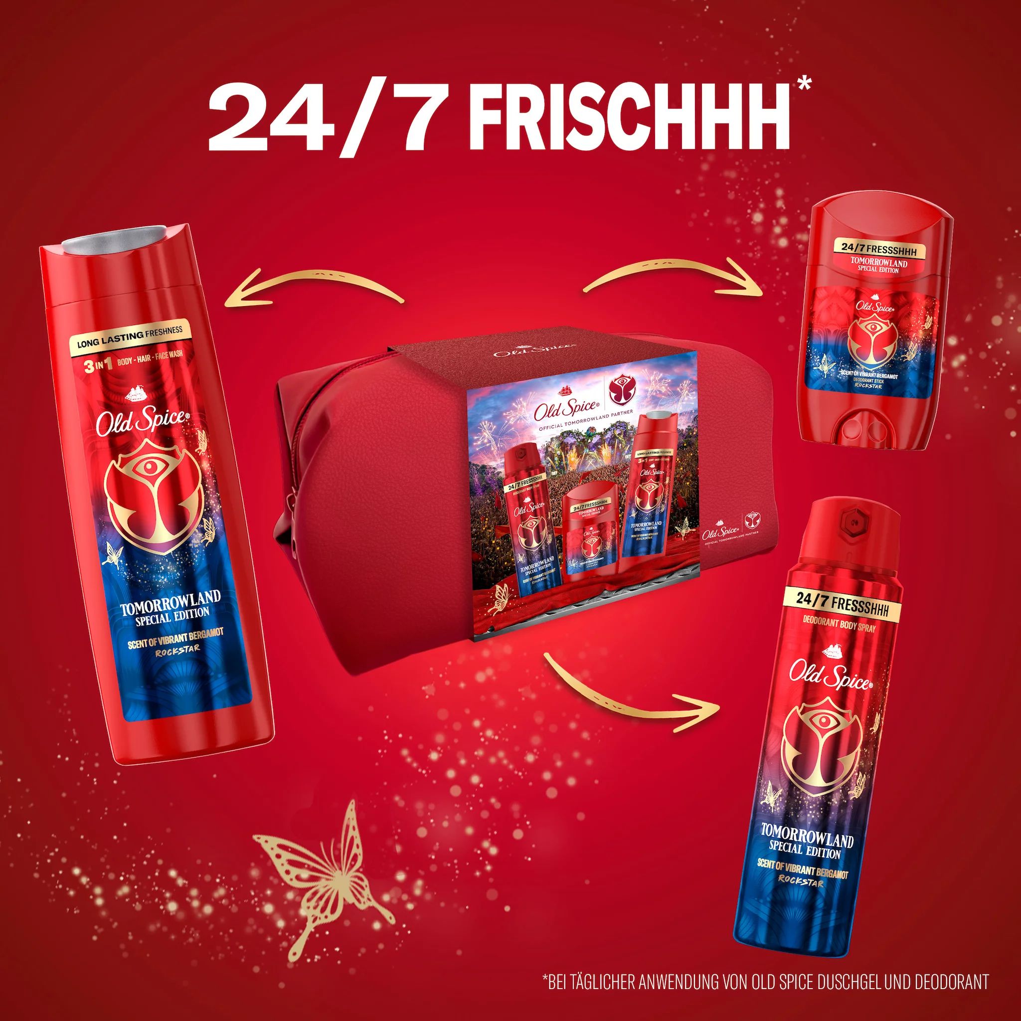Old Spice Geschenkset Kulturtasche TMRL Rockstar 