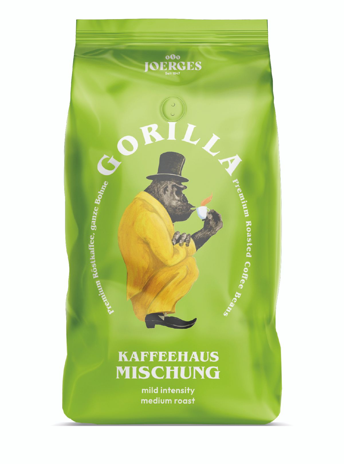 Joerges Kaffee Gorilla Kaffeehaus, 1kg 