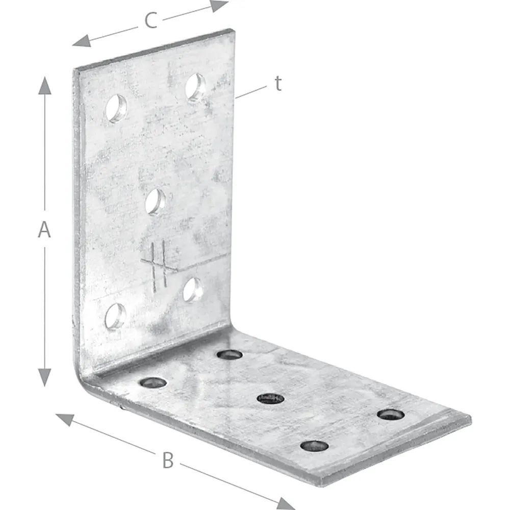 SIMPSON Winkelverbinder ANPS 40x40x2.0x60mm feuerverzinkt ( ANPS204460-B )
